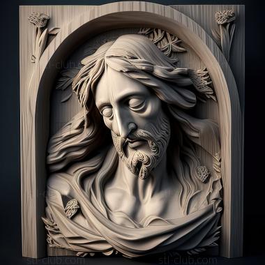 3D model st jesus (STL)